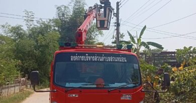 ได้ออกสำรวจซ่อมแซมและเปลี่ยนหลอดไฟฟ้าส่องสว่างสาธารณะ หมู่ที่ 1 บ้านสวนสวนหม่อน จำนวน 2 จุด และบ้านโคกกลาง หมู่ที่ 9 จำนวน 1 จุด