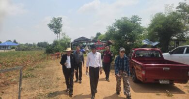 งานป้องกันและบรรเทาสาธารณภัย สำนักปลัดและเจ้าหน้าที่กองช่าง องค์การบริหารส่วนตำบลสวนหม่อน ได้ลงพื้นที่สำรวจความเสียหายผู้ประสบวาตภัย บ้านเหล่ากกหุ่ง หมู่ที่7                  และบ้านสว่าง หมู่ที่ 8 ตำบลสวนหม่อน