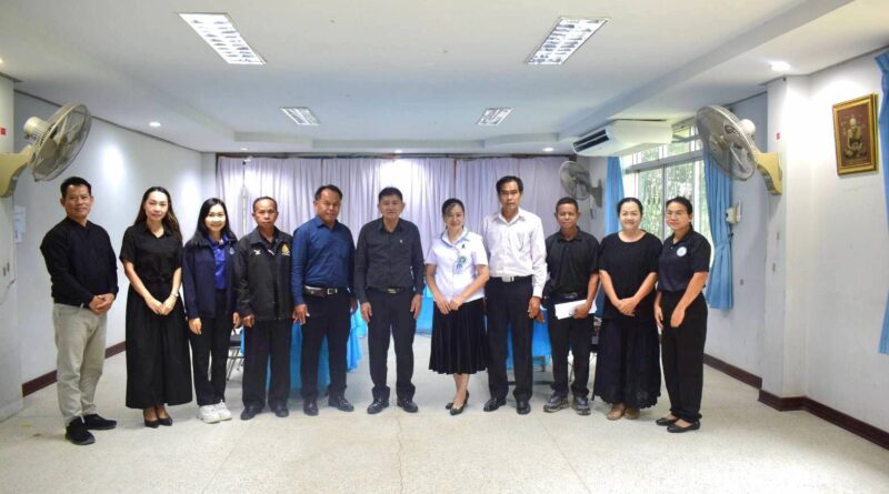 ประชุมจัดทำแผนดำเนินการจัดโครงการโรงเรียนผู้สูงอายุตำบลสวนหม่อน