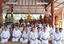 พิธีลงอุโบสถ และถวายภัตราหารเพล แด่คณะสงฆ์ อำเภอมัญจาคีรี